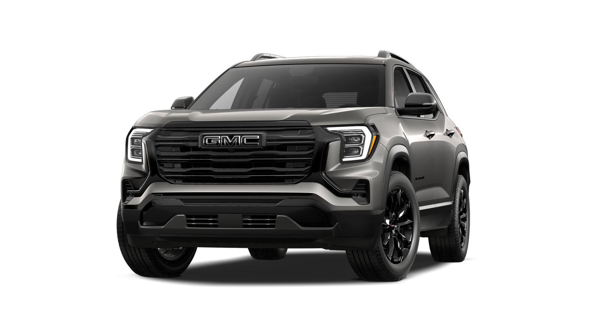2027 GMC Terrain AWD Elevation in Sterling Metallic — front three-quarter view